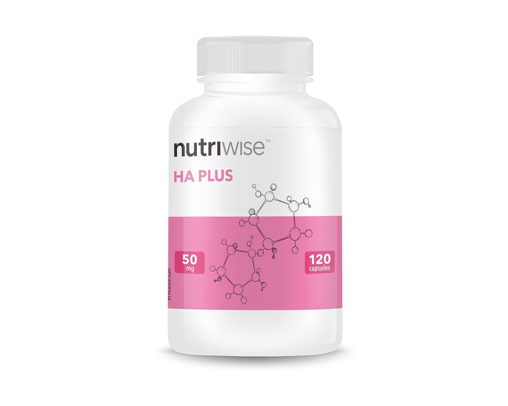 Nutriwise HA Plus Υψηλής ισχύος Υαλουρονικό οξύ + Collagen 120 Κάψουλες