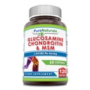 Pure Naturals Glucosamine Chondroitin & MSM συμπλήρωμα 