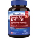 Krill Oil, 1000mg, Omega 3s, DHA EPA & Ασταξανθίνη Φωσφολιπίδια, Μη ΓΤΟ, Χωρίς Ψάρια Γεύση, Κατασκευασμένο στις ΗΠΑ, Επαγγελματική Βαθμός 60 Υγρά Softgels