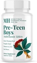 MICHAEL'S Health Naturopathic Programları Pre-gen Boys Daily Multivitamin - 60 Vejetaryen Tabletler - Erkek Herbal Mix - Kosher - 60 Hizmetler
