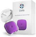 Livia Menstrual Pain Relief Device, Mor - Dönem Ağrısı için Off-Switch - Portreet - 12 Hours Battery - Stick-On Pads – Go-to Travel Partner