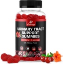 Δυναμικό Cranberry Gummies 1500mg με D Mannose - Ουρολογική Φυλλαδική Υγεία για Γυναίκες & Άνδρες, Ουρολοίμωξη Fast-Active Υποστήριξη Συμπληρώματα με Hibiscus σκόνη, 60 Count