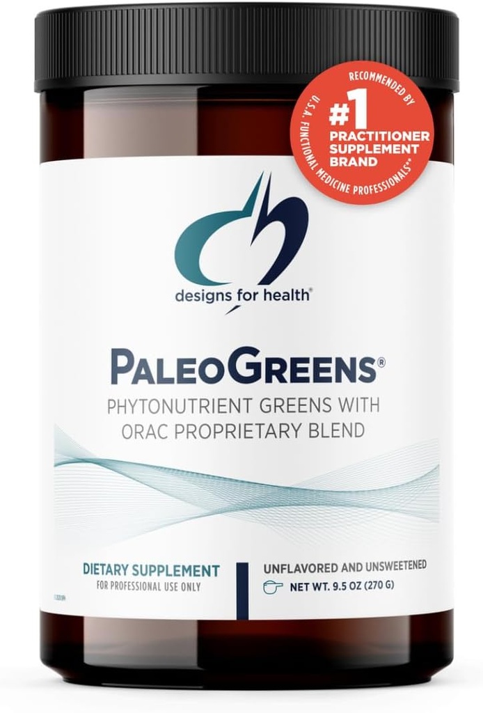Health PaleoGreens için tasarımlar -% 90'dan fazla Organik Super Green Shake Toz ile Sebzeler, Bayanlar, Enzymes + Antioksis - Non-GMO Drink Mix, Unflavored + Unsweetened (30 Servisler / 270g)