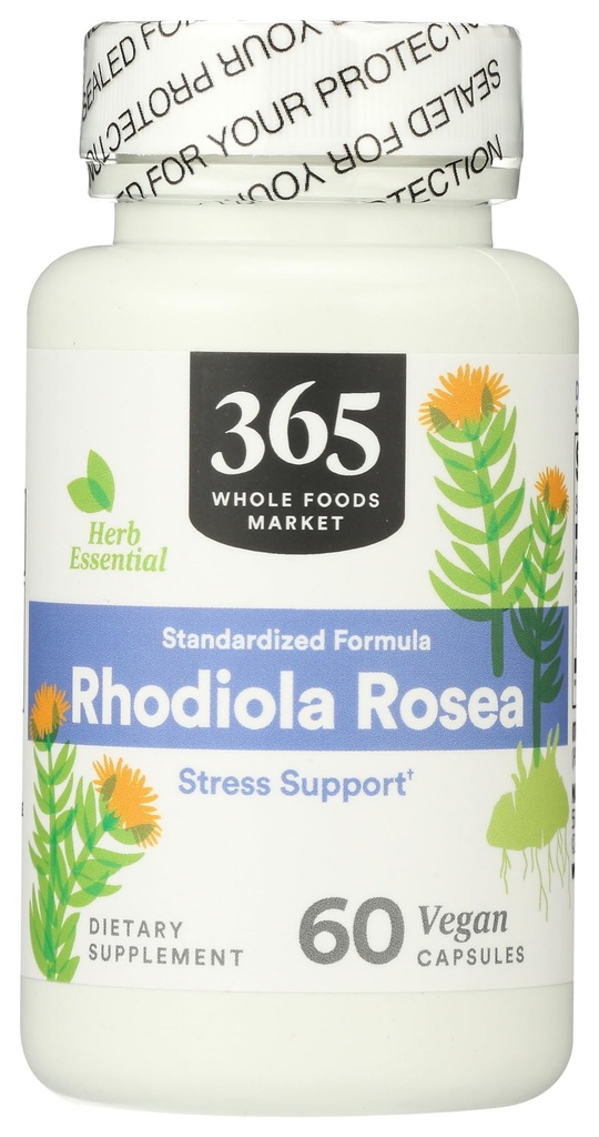 365 by Whole Foods Market, Rhodiola, 60 Kont