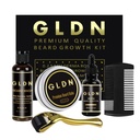 GLDN Beard Kit | Beard Oil, Beard Serum, Beard Comb & Beard Derma Roller