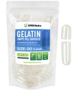 XPRS Nutra Μέγεθος 00 Κενές κάψουλες - 100 Cut Clear Empty Gelatin Κάψουλες - Χάπια DIY Καψάκιο Γέμισμα - Γέμισμα χάπια Gel Caps για Do-It-Yourself Συμπληρώματα