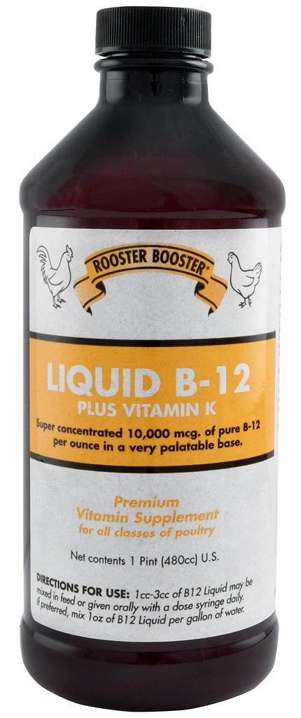 Rooster ATM B-12 Liquid, 16-Ounce