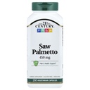 21. Yüzyıl Saw Palmetto, 450 mg, 200 Vegetarian Capsules