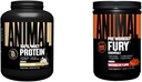 Ζώο 100% Whey Protein Powder Vanilla 4lb Bundle Fury Pre Workout Συμπλήρωμα σκόνης Watermelon 16.96oz