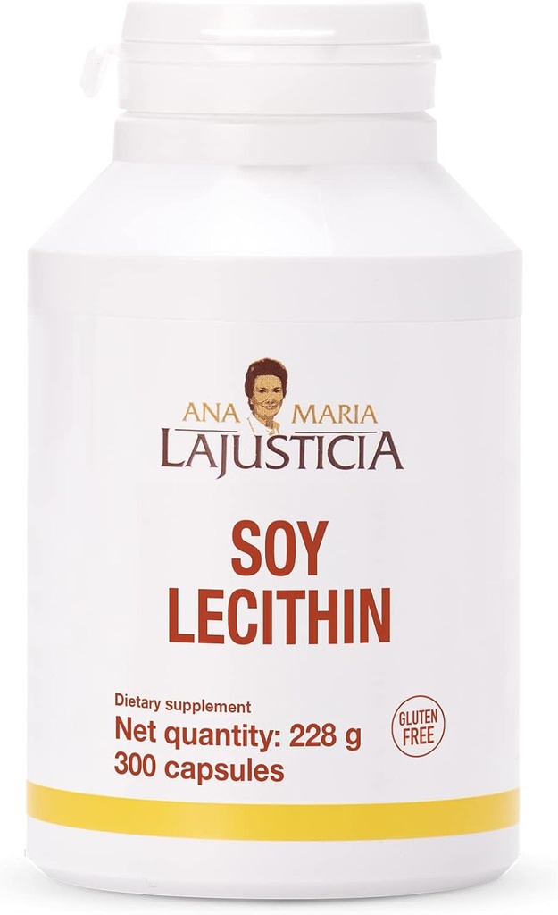 ANA MARIA LAJUSTICIA, Soy Lecithin 300 kapsül