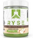 RYSE Φορτωμένα Πράσινα Superfood Powder - Apple Juice - Καθημερινή συμπλήρωμα με Πράσινο Ισορροπία, BettaBerries & Sukre Fiber - Υποστηρίζει Digestion, Ανοσία & Ενέργεια - Δεν Τεχνητά γλυκαντικά - 30 Σερβίρετε