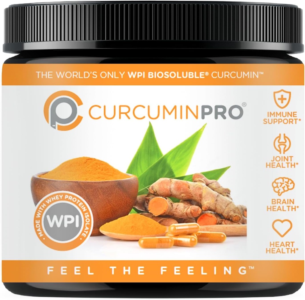 curcuminpro Complete Curcumin Bulk Toz | Bioplastik Organik Turmeric Curcumin Supplement | High Aborpsiyon Curcuma Organica en Polvo | Natural Wellness Support | 90 Grams