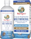 MaryRuth Organics Liquid Nighttime Multimineral | No Melatonin | Bedtime Routine | Magnesium Citrate | Calcium | Zinc | Vitamin D3| Available in 4 Flavor - Vegan | Sugar Free | Gluten Free | 15.22 Oz