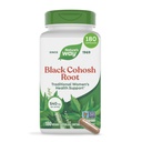 Nature's Way Herbs Black Cohosh Root Capsules, Traditional Women’s Herbal Supplement*, Cimicifuga Racemosa Root, Non-GMO Project Verified, Vegan Capsules, 180 Count