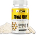 Royal Jelly Capsules – 500 mg Energy, Glowing Skin ve Beyin ATM Supplement | Non-GMO, Gluten-Free, 60 Easy-to-Sw Veallow Capsules