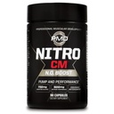PMD Sports Nitro cm - Agmatine Pre Workout Supplement - Kas Büyüme L Arginine ile Çalışma - Endurance Boost for PES Egzersiz, Eğitim ve Vücut Yapım - 90 Capsules