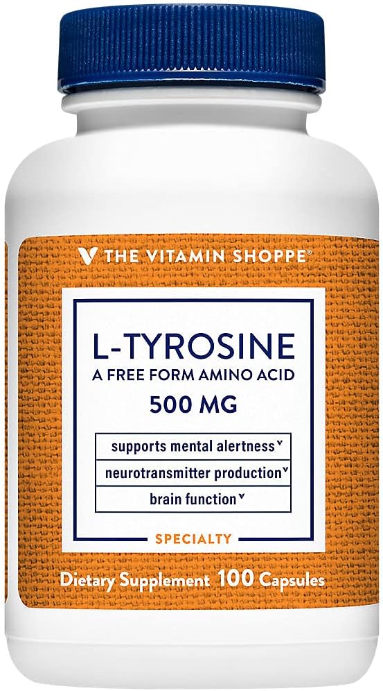 Dükkan L-Tyrosine 500 MG (100 Capsules)