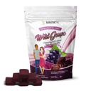 BariatrikPal Sugar-Freeuba Citrate Soft Chews | 500 mg with Vitamin D & Probiyotiks | Wild Grape | 90 (1 Ay Supply)