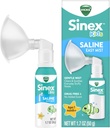 Vicks Sinex Kids Easy Mist, Drug Free Saline, Ages 1 Ay+, Gally Clears and Soothes Everyday Thingsy Nos, Safe for Daily Use, 1.7 OZ