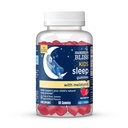 Μανούλα Bliss Παιδιά Κοιμούνται Μελατονίνη Gummies, Χωρίς τεχνητά χρώματα, Γεύσεις, ή Ζελατίνη, Φράουλα Γεύση, Ηλικία 3+ (60 Gummies)