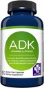 MD.LIFE ADK συμπλήρωμα βιταμίνης – βιταμίνη D3 K2 και ένα σύμπλεγμα – 60 κάψουλες – Υψηλής ισχύος βιταμίνη ADK για την υποστήριξη της υγείας των οστών και της καρδιάς