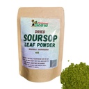 RastaMan Stew Αποξηραμένο τσάι Soursop Βιολογικά φύλλα σκόνης, καθαρό εκχύλισμα φύλλων Graviola/Φύλλα Guanabana/Sour Sop Stem - Πλούσιο σε αντιοξειδωτικό και θρεπτικά συστατικά - Δεν συντηρητικό (4oz) Brown