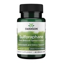 Swanson Sulforafane - Broccoli Sproout Extract Υποστηρικτικό Κυτταρικό, GI Tract, και Ηπατική Υγεία - Φυσικό συμπλήρωμα Τυποποιημένο σε 0,4% Sulforafane - (60 κάψουλες Veggie, 400mcg Κάθε)