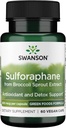 Swanson Sulforaphane - Broccoli Sprout Extract Supporting Cellular, GI Tract ve Liver Health - Natural Supplement Standardized to 0.4% Sulforaphane - (60 Veggie Capsules, 400mcg each)
