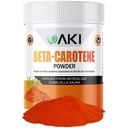 AKI Beta Carotene 10% Toz (1.5oz/42.52g) Yüksek derecede Vitamin A'nın Fountunu Artırabilir, Vücut Fonksiyonlarını Destekleyebilir, Skin, Immune Sistemi ve Göz - GMO Free & Vegan Dostu
