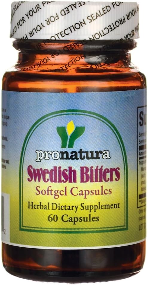 Pronatura İsveç Bitters, 60 Kont