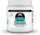 Source Naturals Arthred Collagen Protein Powder - Unflavored Quick Dissolve Hydrolyzed Peptides - Υποστήριξη κατά της γήρανσης για την υγεία των οστών, των αρθρώσεων και του δέρματος - 9 oz (30 υπηρεσίες)