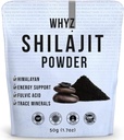 WHYZ Shilajit Powder, 50g(1.7 oz), Shilajit Pure Himalayan Mineral with Fulvic Acid Powder, Pure Shilajit and Fulvic Minerals Compound for Immune Support and Energy Supplement, 200 Servings