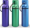 Küçük Pill Organizeks Box Polyester Pill Sahibi taşınabilir Seyahat Pill Container Metal Case with Keyring for Outdoor Camping Travel