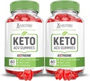 (2 Pack) Slimlife Evolution Keto ACV Gummies Extreme 2000MG Slim Life Evolution Keto Gummies Slimlife Keto Gummy Apple Cider Vinegar Formula B12 120 Gummies