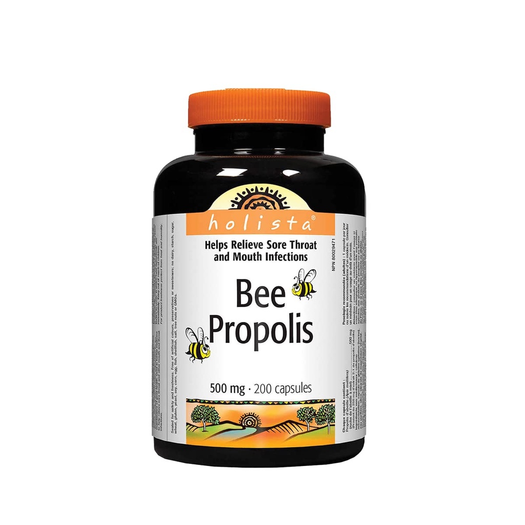 Holista Bee Propolis 500 mg, 200 kapsül