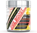 Amazing Muscle Pre-Boost Pre Workout Formula with Caffeine | 422 G Per Konteyner | 20 Hizmet | Cherry Lemonade Flavor
