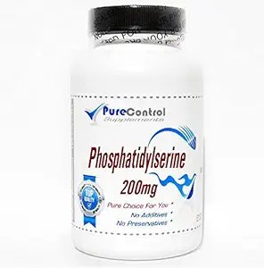Phosphatidylserine 200mg // 200 Κάψουλες // Καθαρό // με Συμπληρώματα Καθαρού Ελέγχου