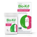 Bio K+ Kadın Sağlığı - Kadınlar için Probiyotik Supplement Vaginal & Urinary Tract Health ile 2 Milyar CFU 2 Strains, Vaginal Probiyotikleri - 30 Capsules