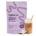 Copina Co. Vanilla Beauty Vegan Collagen ATM Creamer: Plantive Collagen Support Smoothie Drink Vegan Creamy Mix | Vanilla Flavor | 1 Bag - Bag başına 25 Hizmet