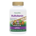 NaturesPlus Animal Parade Gold Children's Multivitamin, Grape Flavor - 120 Chewable Animal Shaped Tablets - Vegan, Gluten Free - 60 Servings