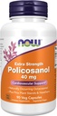 Şimdi Gıdalar, Policosanol 40 mg ile Pine Plant Sterols ve Hawthorn, Ekstra Güçlü, 90 Veg Capsules