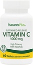 NaturesPlus Sustained release 1000 mg Vitamin C - 60 Tablet - Rose Hips - Vegetarian, Gluten Free - 60 Hizmetler