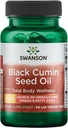 Swanson Black Cumin Tohum Petrol 500 Milligram 60 Liq Vegcap