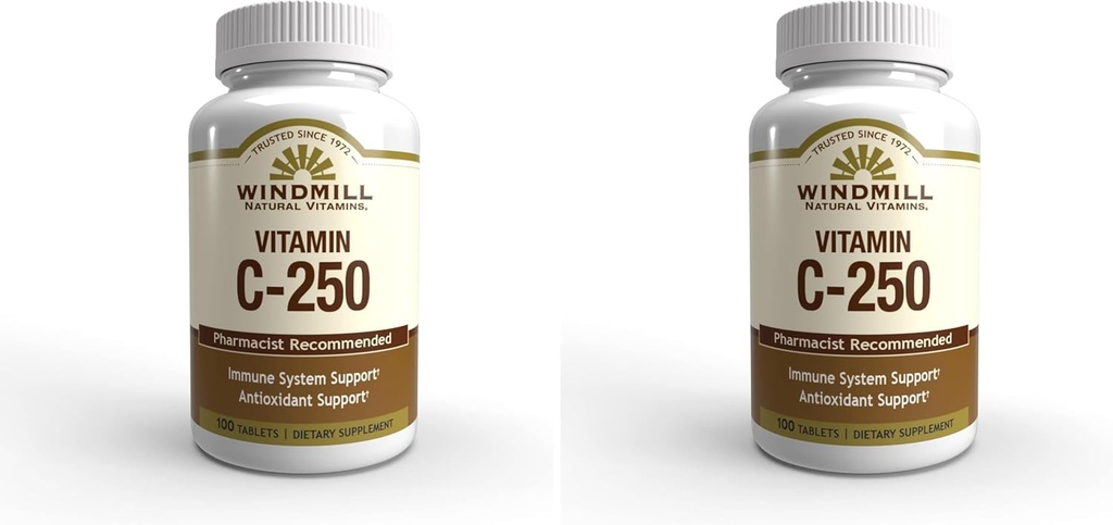 Windmill VIT C TABS 250 MG WMILL 100 (Pack of 2)