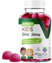 Çocuklar için Viteey Bora, 25mg - Çocuklar ve Gençler için Immune Destek - Güçlü Doğal Antioksit, Çocuklar çinko Vitamin Tamam - Vegan, Gelatin Free, Gluten Free - Tasty Chewable Berry Flavor Gummy