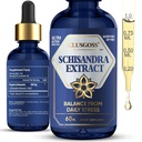 Schisandra Drops, Organik Schisandra Berry Mood Support & Liver Health, Stress & Fatigue Relief, Alkol ve Sugar Free, Vegan