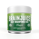 BeyinJuice Nootropics Brain Support Supplement, Gluten Free Toz for Energy and Focus, Drink Mix with L Theanine, Alpha GPC, Vitamin B, Organik Yeşil Çay Ekle Caffeine, Classic, 15 Hizmet