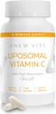 Liposomal Vitamin C Supplement - Gelişen Immunity Support, Antioksi Rich, Optimal Aborpsiyon & Bioavailability, Ascorbic Asit Power, Non-GMO, Gluten-Free, Plant-Based - 120 Veggie Caps