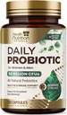 Probiyotikler 60 Milyar CFU + 10 Strains - Daily Probiyotik Lactobacillus Assembly for Immune, Digestive & Gut Health Support, Prebiyotiks and Probiyotiks, Gas & Bloating for Women & Men - 120 Capsules