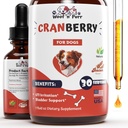 Köpekler için Cranberry Supplement - Dog UTI Treatment - Dog Cranberry Supplement - Köpekler için Cranberry - Dog UTI Cranberry - Dog UTI - UTI Cranberry - Dog UTI - UTI Köpekler için Tedavi - UTI Köpekler - 1 fl oz - Bacon Flavor